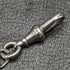 Around 1887 British Antique Sterling Silver Albert Chain 49g Sterling Silver Medal Fob